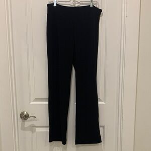 Boston Proper Black Straight Leg Women's Travel Pants